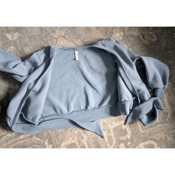 Latched Mama 635 Nesting Sweater Sz L Nursing BreastfeedinG Wrap Tie Front - Picture 9 of 10